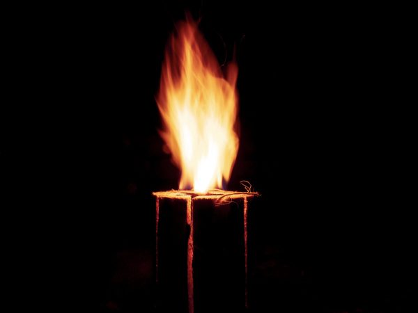 Schwedenfackel | Schwedenfeuer | Finnenkerze